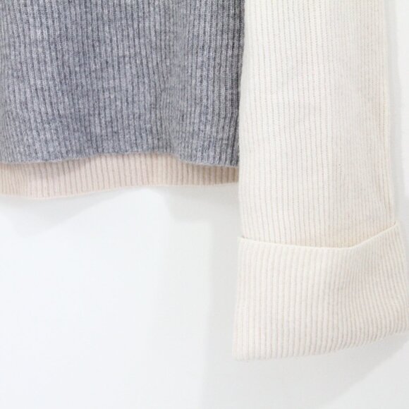 Vince Cashmere Sweater XS Women Cropped Top Soft Ribbed Knit - Picture 9 of 10